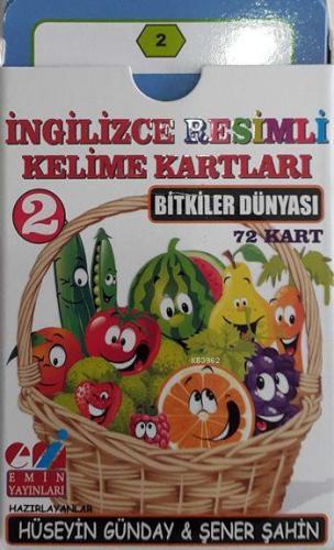 İngilizce 02.Bitkiler Dünyası / Resimli Kelime Kartları 72-Kart