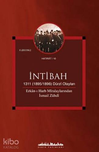 İntibah; 1311 (1895 / 1896) Dürzi Olayları
