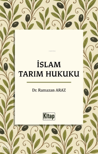 İslam Tarım Hukuku Ramazan Araz