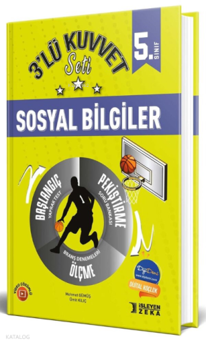 İşleyen Zeka 5. Sınıf Sosyal Bilgiler 3 lü Kuvvet Serisi Seti Kolektif