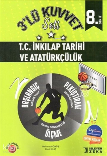 İşleyen Zeka 8. Sınıf T. C. İnkılap Tarihi 3 lü Kuvvet Serisi Seti Kol