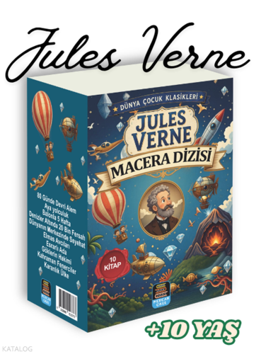 Jules Verne Macera Dizisi (10 Kitap) Jules Verne