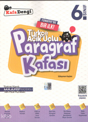 Kafa Dengi 6. Sınıf Paragraf Kafası Soru Bankası Süleyman Kaylan