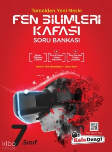 Kafa Dengi Yayınları 7. Sınıf Fen Bilimleri Kafası Soru Bankası Komisy