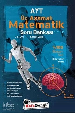 Kafa Dengi Yayınları AYT Matematik Üç Aşamalı Orta ve İleri Düzey Soru Bankası Kafa Dengi 