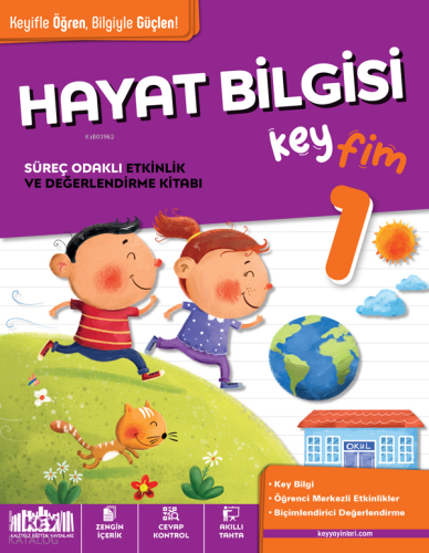 Kaliteli Eğitim Yayınları 1.Sınıf Hayat Bilgisi Keyfim