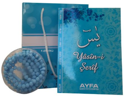 Karton Çantalı Çanta Boy Türkçeli Yasin Mavi