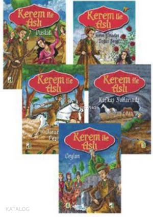 Kerem ile Aslı Dizisi (5 Kitap Takım); 6-7-8. Sınıflar İçin