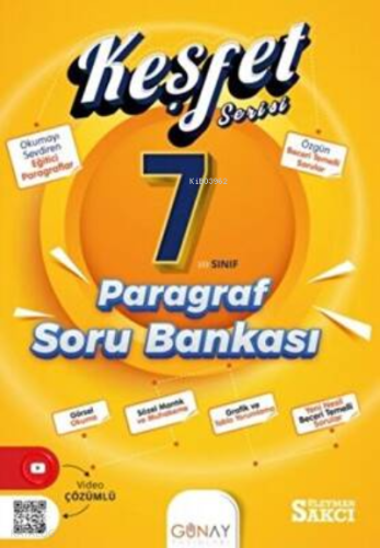 Keşfet Paragraf Soru Bankası