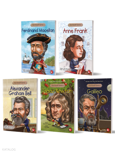 Kim Kimdi Serisi Merak Edilenler Seti - (5 Kitap)