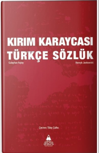 Kırım Karaycası - Türkçe Sözlük Gulayhan Aqtay Henryk Jankowski