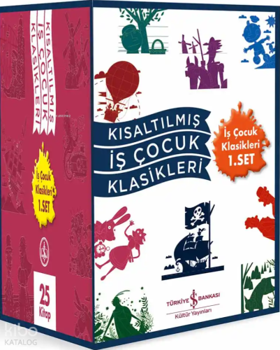 Kısaltılmış İş Çocuk Klasikleri 1. Set (25 Kitap) Kolektif