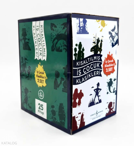 Kısaltılmış İş Çocuk Klasikleri 2. Set (Kutulu) Kolektif
