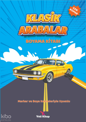Klasik Arabalar Boyama Kitabı Feyyaz Ulaş