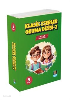Klasik Eserler Okuma Dizisi-2 (5 Kitap Set) - 5-6-7 ve 8. Sınıflar İçi