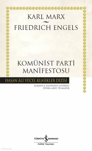 Komünist Parti Manifestosu (Ciltli)