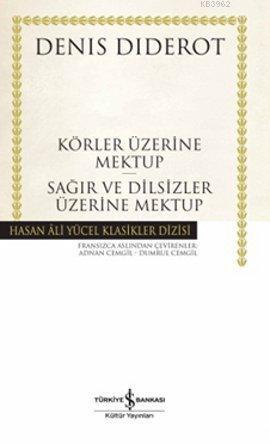 Körler Üzerine Mektup - Sağırlar ve Dilsizler Üzerine Mektup