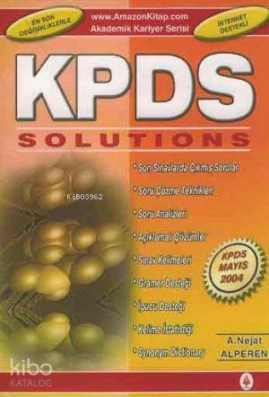 Kpds Solutions A. Nejat Alperen