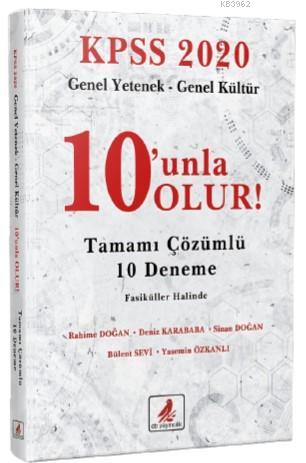KPSS – 2020 Genel Yetenek – Genel Kültür 10'unla OLUR! Tamamı Çözümlü 10'lu Deneme