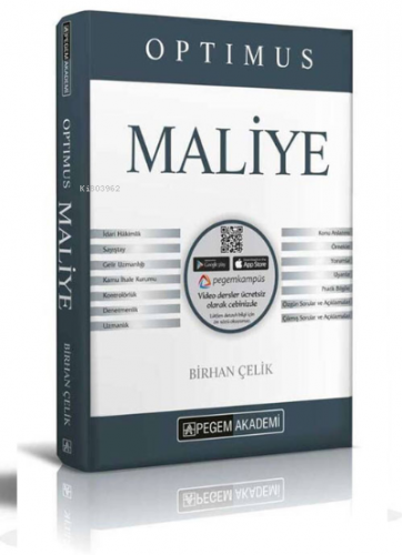 KPSS A Grubu Optimus Maliye Konu Anlatımı