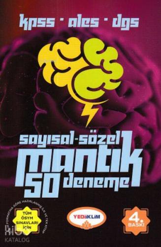 KPSS ALES DGS Sayısal Sözel Mantık 50 Deneme; Tüm ÖSYM Sınavları İçin