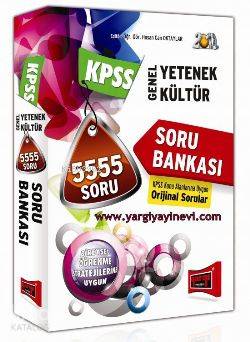 KPSS Genel Kültür-Genel Yetenek Soru Bankası (5555 Soru)