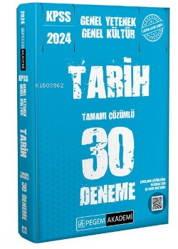 KPSS Genel Kültür Genel Yetenek Tarih 30 Deneme
