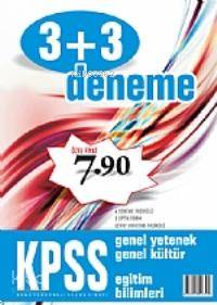 KPSS Genel Yetenek Genel Kültür-Eğitim Blimleri 3+3 Deneme