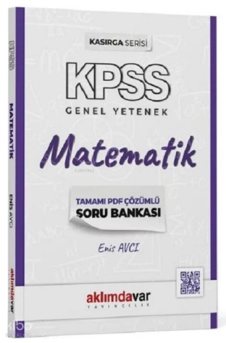KPSS Matematik Kasırga Soru Bankası PDF Çözümlü Enis Avcı