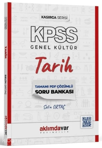 KPSS Tarih Kasırga Soru Bankası PDF Çözümlü Selin Ortaç