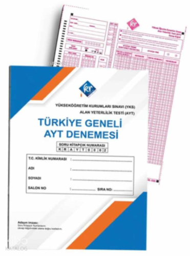 Kr Akademi Türkiye Geneli Optikli AYT Denemesi