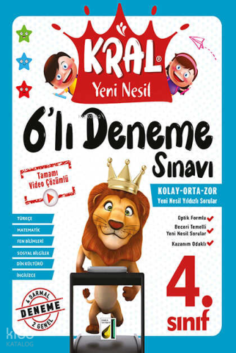 Kral Yeni Nesil 6’lı Deneme Sınavı (4. Sınıf) Kolektif