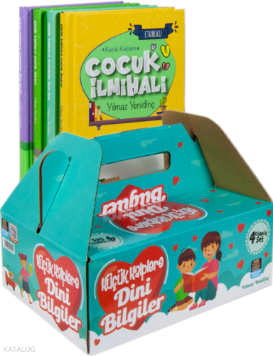 Küçük Kalplere Dini Bilgiler (4 Kitaplık Set - Kutulu) Yılmaz Yenidinç