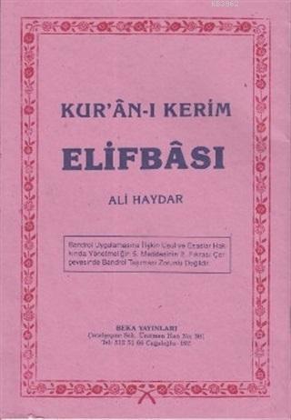 Kur'an-ı Kerim Elifbası