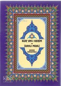 Kur'an-ı Kerim Meali; Cami Boy + Kutulu + Yaldızlı + 4 Renkli Ahmed Da