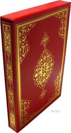 Kur'an-ı Kerim; (Siyah Cami Boy, Yaldızlı, Mahfazalı)