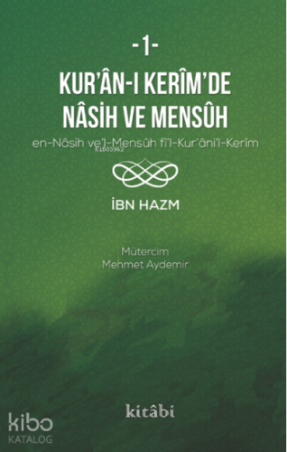 Kur'an-ı Kerim'in Nasih ve Mensuh 1 İbn Hazm