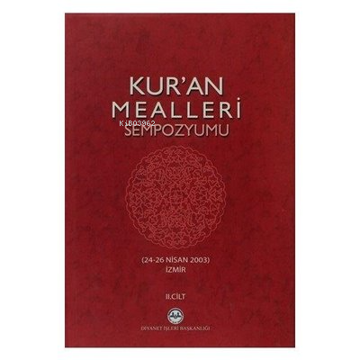 Kur'an Mealleri Sempozyumu 1
