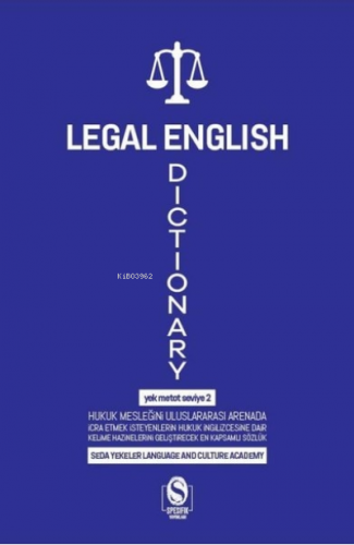 Legal English Dictionary;Yek Metot Seviye 2