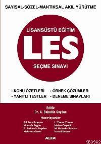 Les Lisansüstü Eğitim Giriş Sınavı
