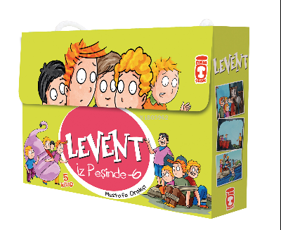 Levent İz Peşinde 6 Set (5 Kitap) Mustafa Orakçı