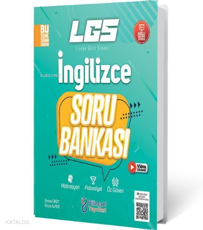 LGS 8. Sınıf İngilizce Soru Bankası 2022 Bilinçsel Yayınları