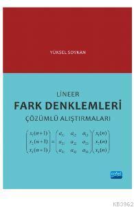 Lineer Fark Denklemleri Çözümlü Alıştırmaları