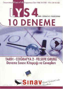 LYS 4 Tarih-Coğrafya 2-Felsefe Grubu (10 Deneme)
