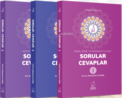 M. Es'Ad Coşan Sorular-Cevaplar Seti (3 Kitap)