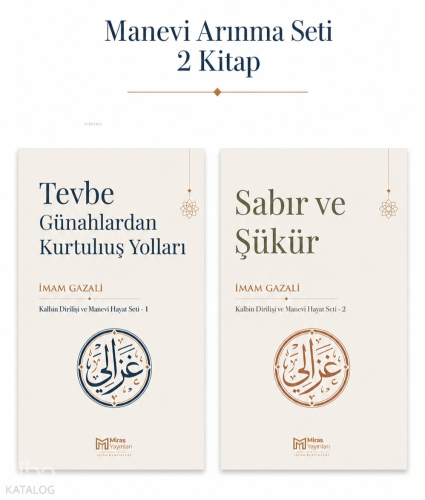 Manevi Arınma Seti (2 Kitap) İmam Gazali