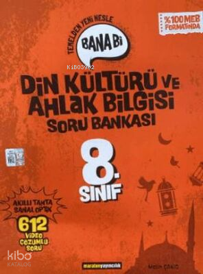 Maraton Yayıncılık 8. Sınıf Bana Bi Din Kültürü Ve Ahlak Bilgisi Soru Bankası