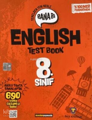 Maraton Yayıncılık 8. Sınıf Bana Bi English Test Book