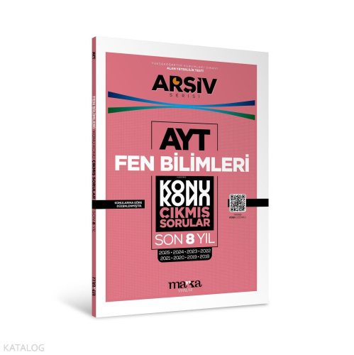 Marka Yayınları AYT Fen Bilimleri Çıkmış Sorular Konu Konu Son 8 Yıl T