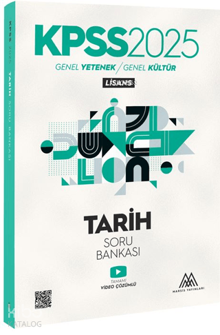 Marsis Yayınları 2025 KPSS Tarih Soru Bankası Video Çözümlü Kolektif